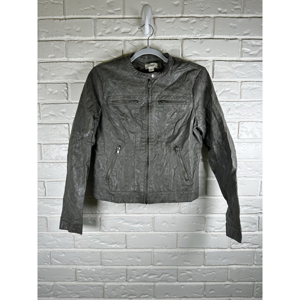 Cato Size S Faux Leather Moto Jacket Elena Gilbert Vampire Diaries